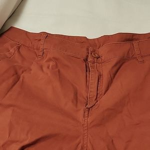 Rust orange capris